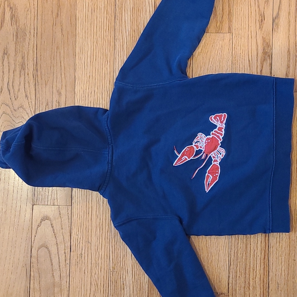 Janie and Jack lobster zip hoodie, size 3
